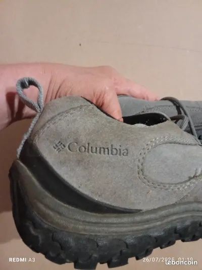 Черевики Columbia YL2052 унісекс сірі осінь-весна