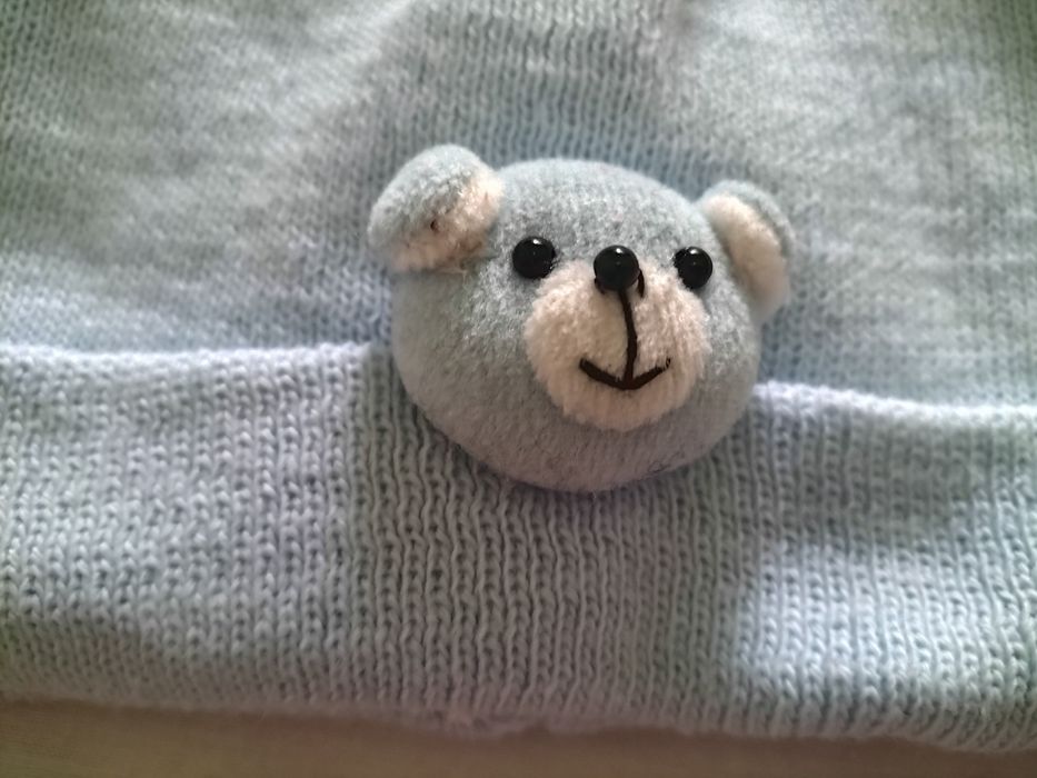 Gorro menino 3-6 meses