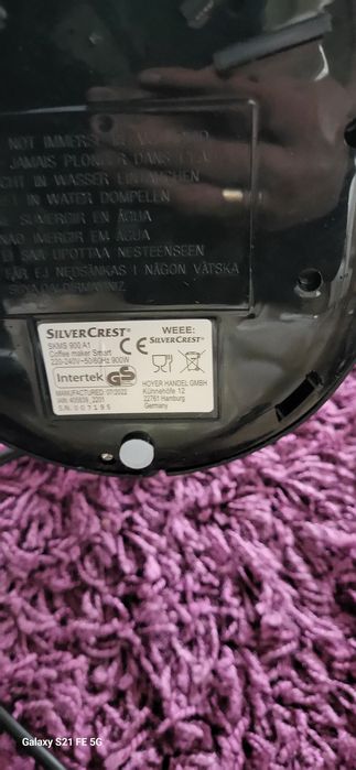 Ekspres do kawy silvercrest smart wi-fi