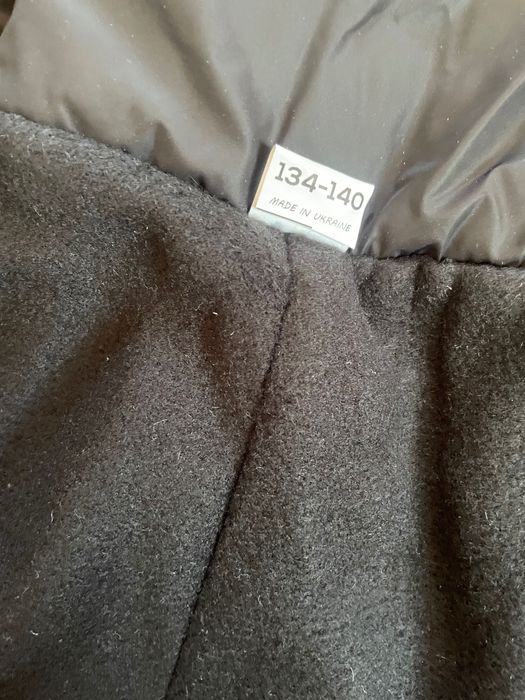 Зимовий напівкомбінезон штани на флісі новий розмір 134-140