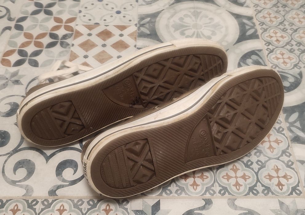 Trampki Converse r. 41,5 * 26,5 cm All Star Złote