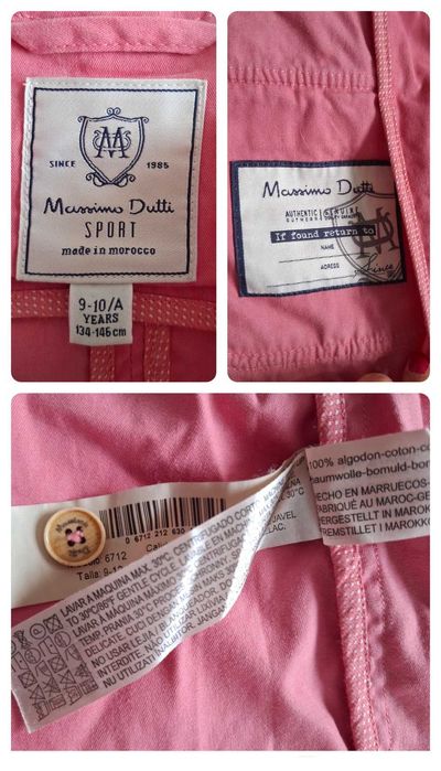 Massimo Dutti / Casaco de algodão 9-10 anos