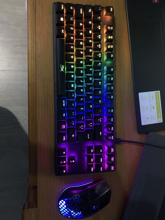 HyperX Alloy Origins Core TKL & Steelseries Aerox 3 Wireless