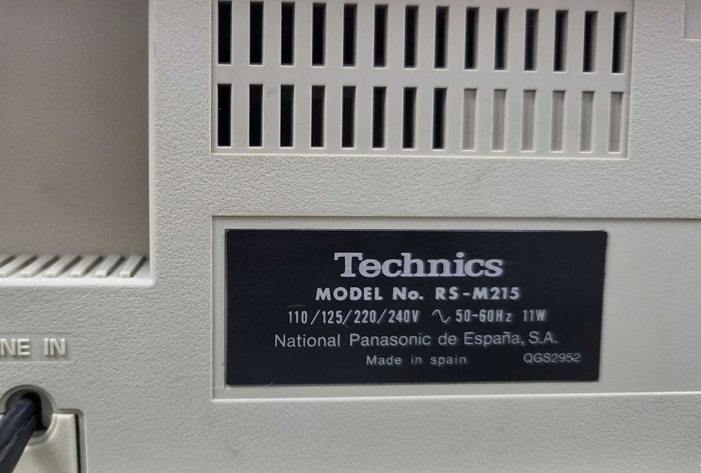 Technics M215 Deck Cassetes