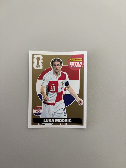 Luka Modrić Extra Sticker Panini Mundial