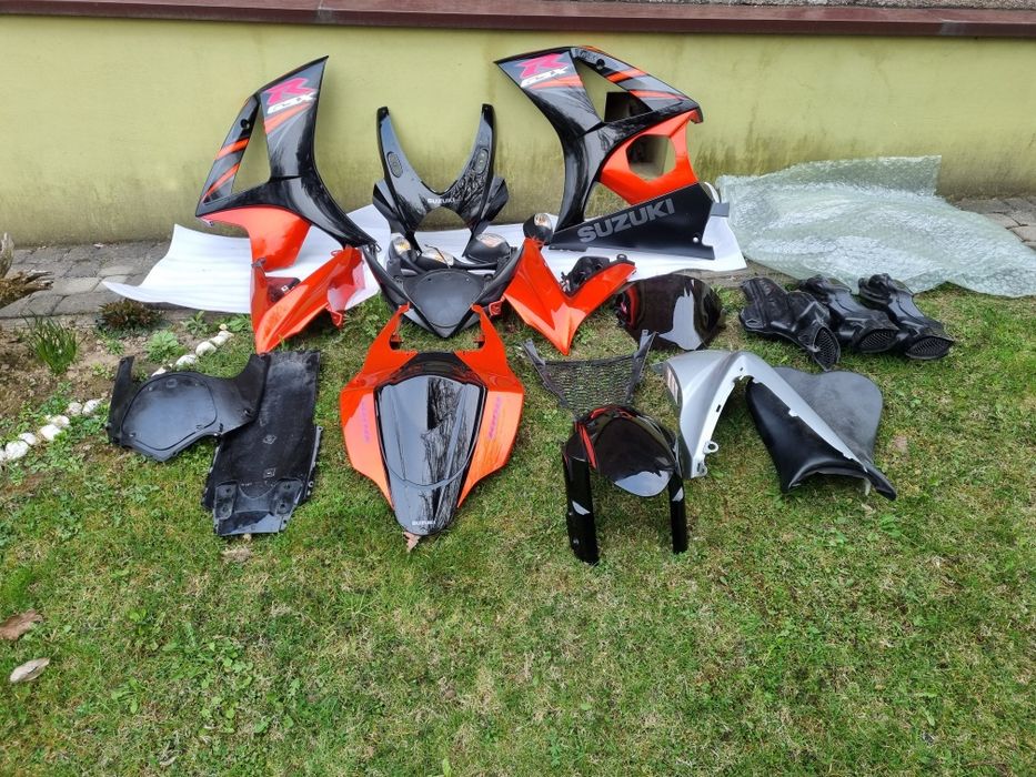 Suzuki GSX-R GSXR 1000 K7 K8 owiewki, szyba, lusterko