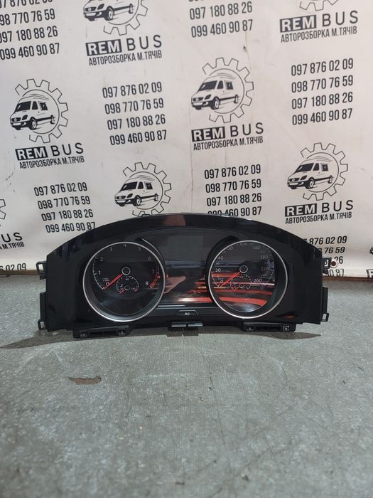 Панель приборів, панель приладів VW Golf 7 5g1920740a