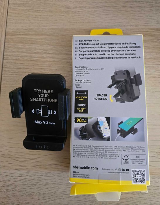 Suporte de telemóvel para carro