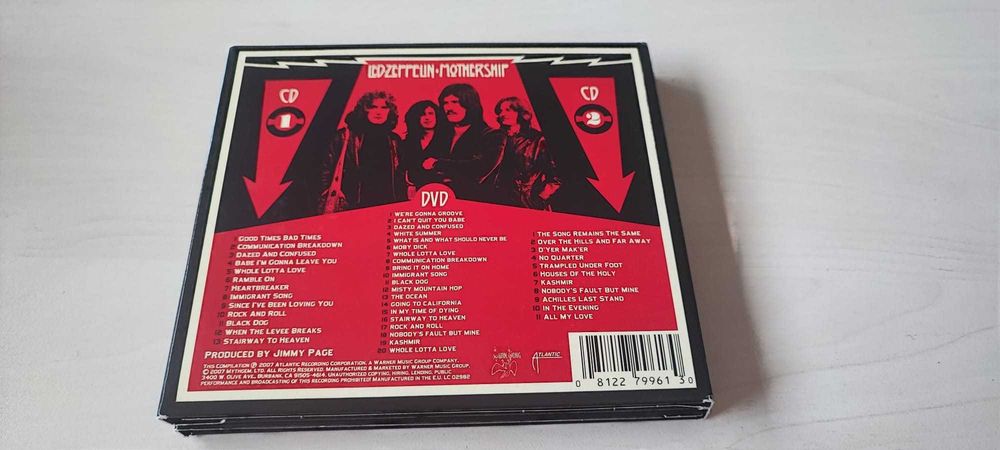 CD + DVD Led Zeppelin – Mothership (2007)