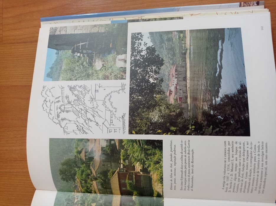 Livro " As mais belas aldeias de Portugal"