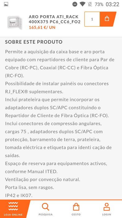 Quadro elétrico novo da Quitérios