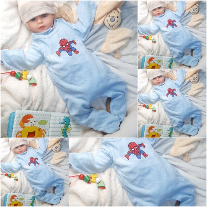 Mega paka roz 68 13 sztuk zestaw komplet chłopca wyprawka bluza spodni