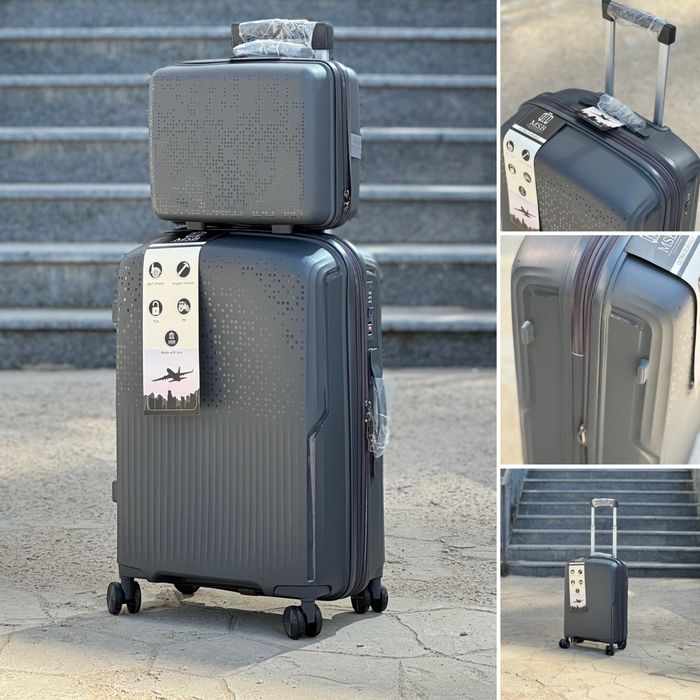 Поліпропілен ! Чемодан на колесах,валіза,сумка на колесах,дорожная