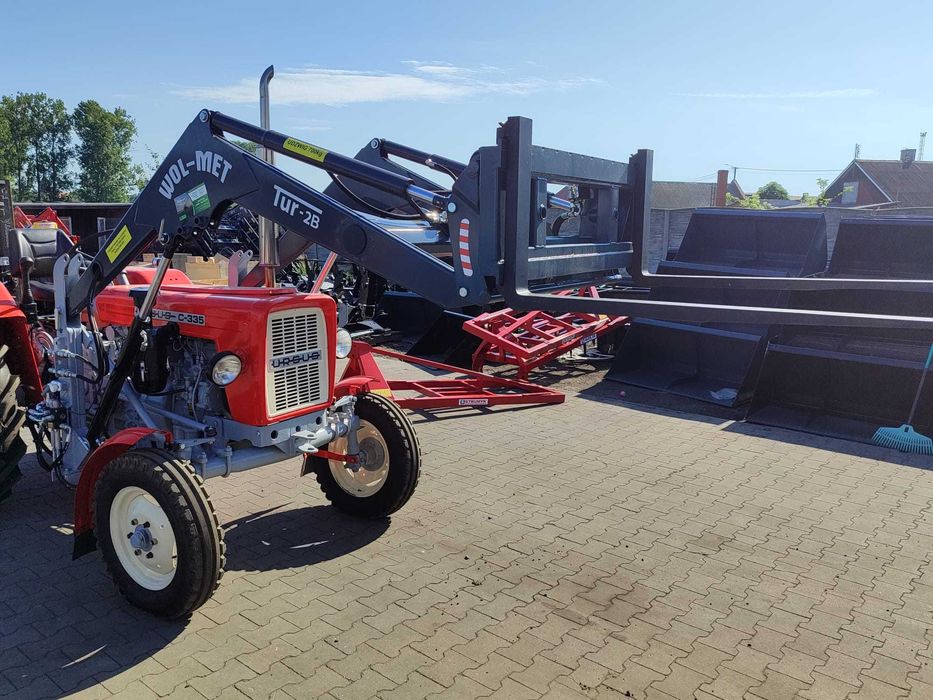 Ładowacz czołowy tur-2B euro-ramka c360 c330 transport gratis  zetor
