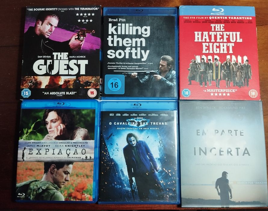 Lote de 5 Blu-Rays