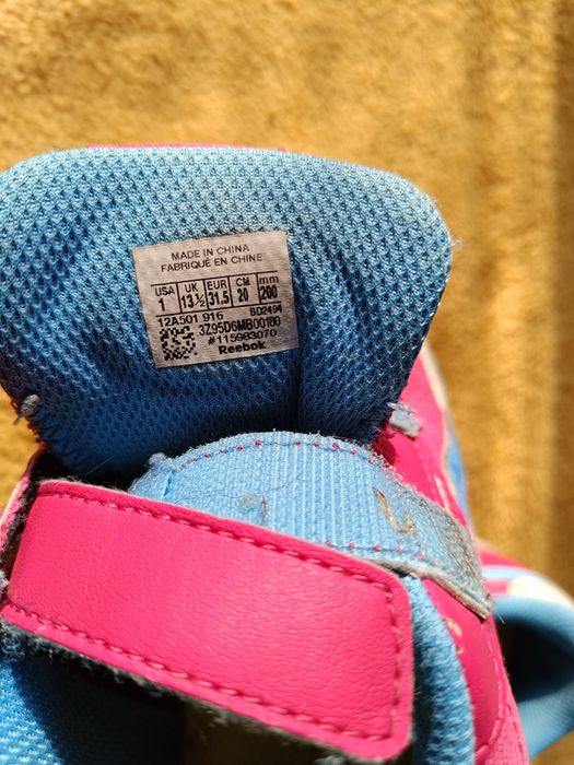 Buty Reebok dla dziewczynki rozmiar 31,5