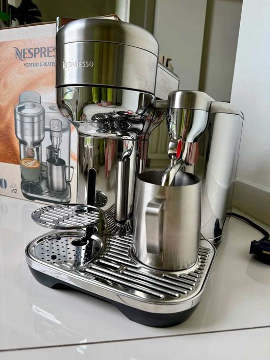 Nespresso Vertuo Creatista by Sage – najnowszy flagowy ekspres premium (stal nierdzewna)