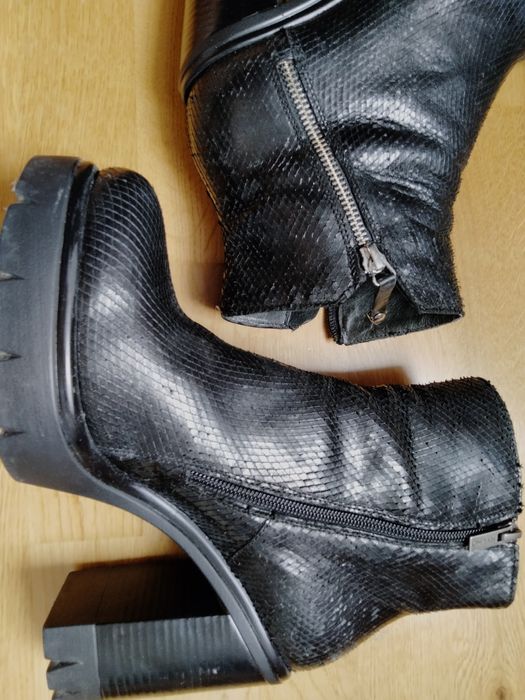 Buty Ryłko 40 skóra botki