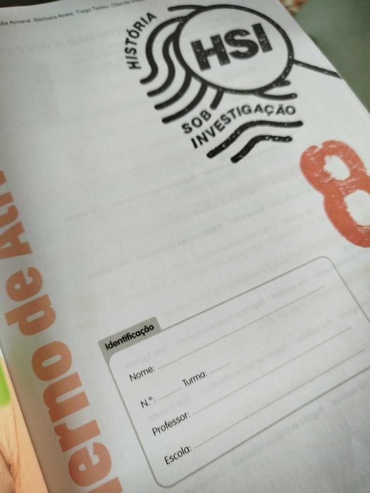 Caderno de atividades História 8