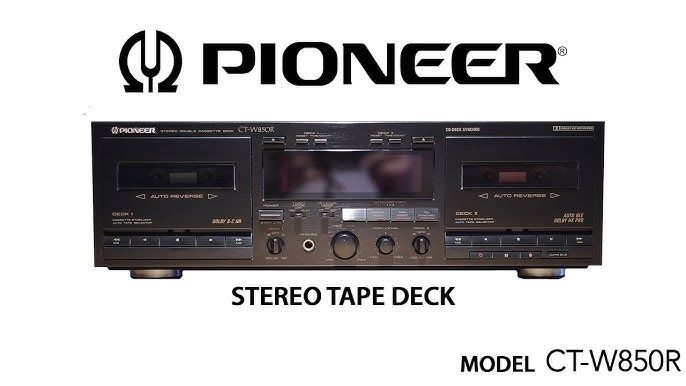 Magnetofon Kastetowy Pioneer Ct-W850r