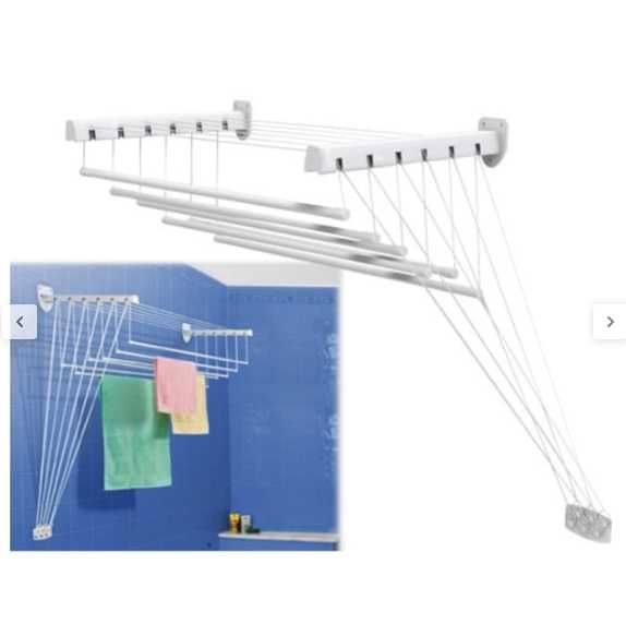 Wall-mounted clothesline426579700871352320