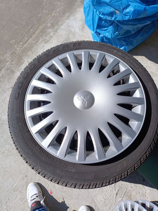 Koła mitsubishi colt letnie zimowe 4x114,3 67,1mm kołpaki oryginalne