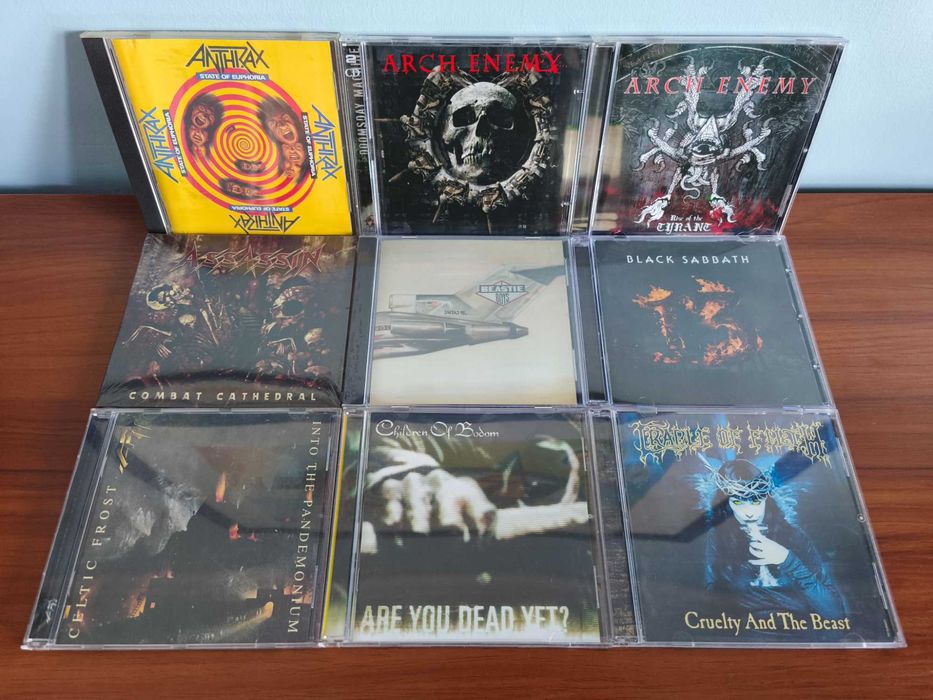 CDs de Metal/Rock 10