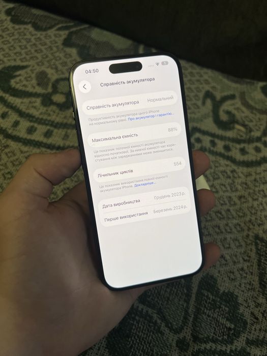 iPhone 15 Pro 256gb Neverlock Фіз.сім