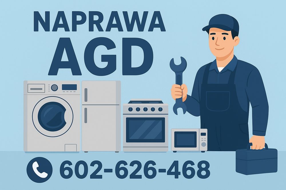 Naprawa AGD (pralki, lodówki, zmywarki, zamrażarki) i klimatyzacji