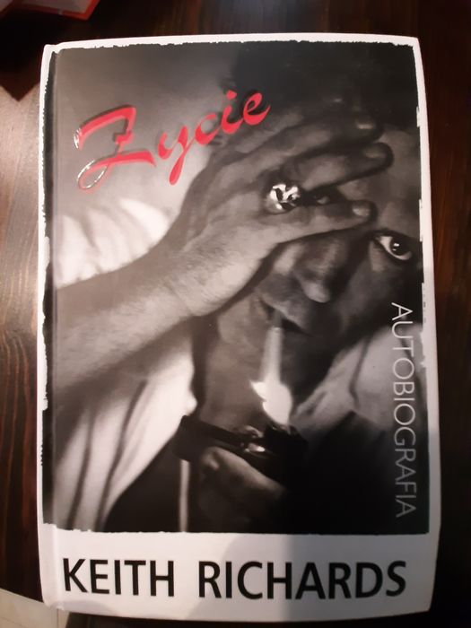 Keith Richards "Życie" autobiografia, Rolling Stones, stan bdb
