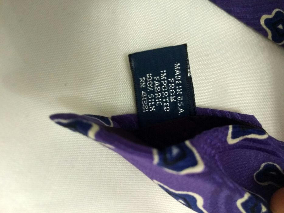 Krawat Polo by Ralph Lauren 100% jedwab