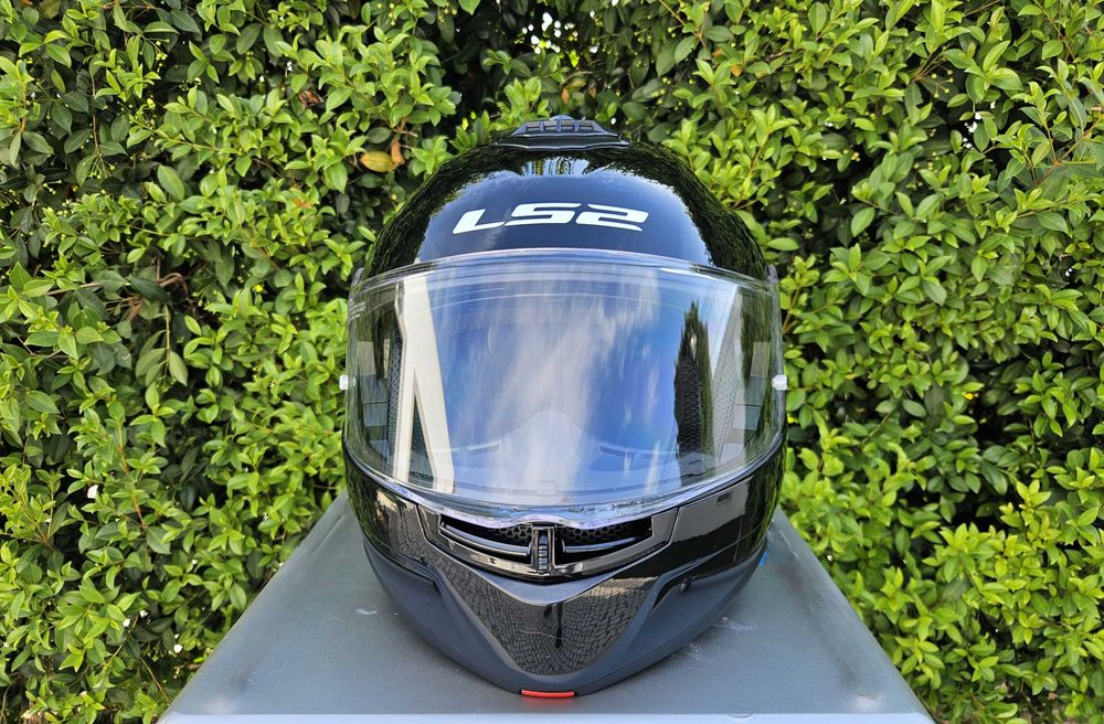 Capacete modular - LS2 Strobe 2 FF908 - Black Gloss