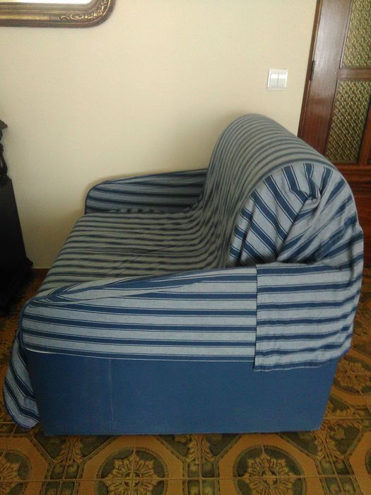 1 sofá cama (1 pessoa) - ler descrição