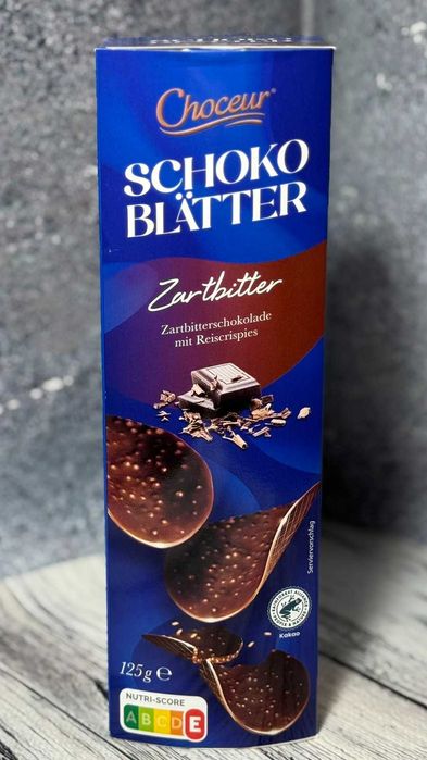 АКЦІЯ Шоколадні чіпси Choceur Schoko 125 г 4 види