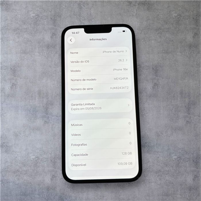 Iphone 16e c/garantia