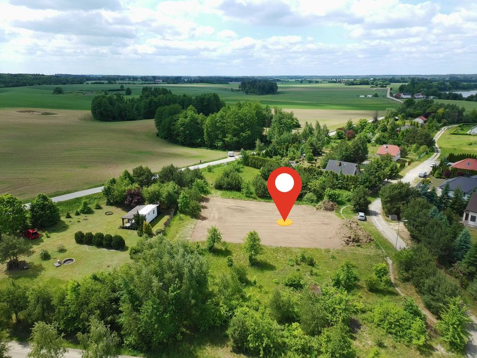 Działka nad jeziorem – 1500 m². Bez pośredników. Szybki dojazd do miasta
