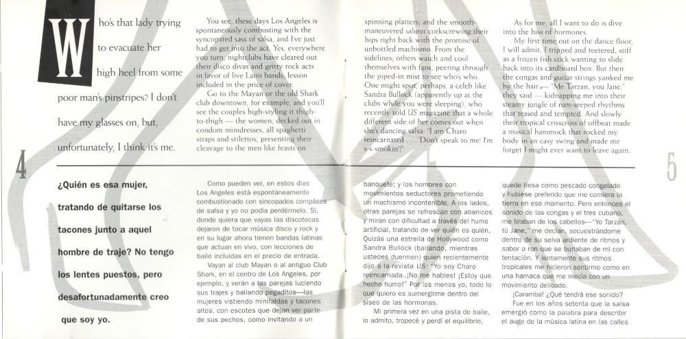 CD “Salsa Fresca: Dance Hits of the 90s” - como NOVO!