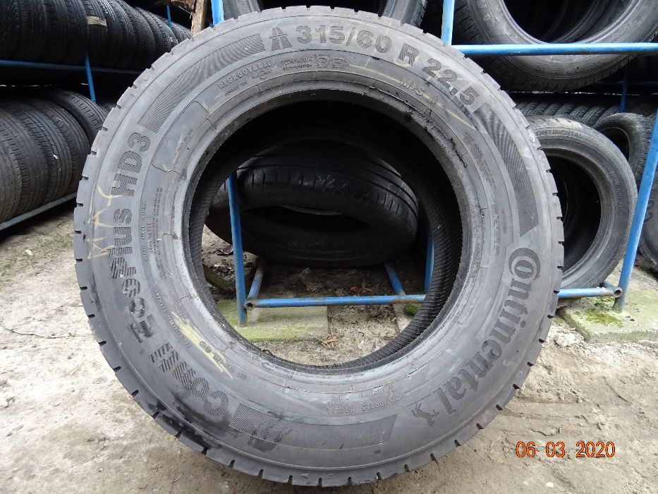 opona 315/60R22.5 Continental Conti EcoPlus HD3 (700 netto)