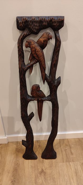 Escultura em madeira trabalhada