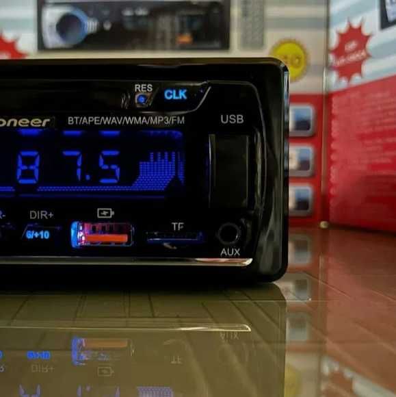 Автомагнітола магнітола блютуз автомагнитола с Bluetooth,USB,2х флешка