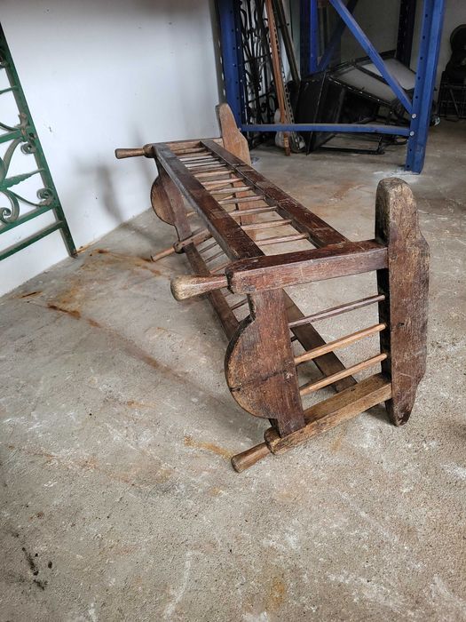 Cama para bébé rustica vintage