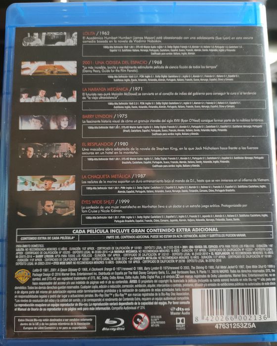 Vendo Coleção Stanley Kubrick em blu-ray
