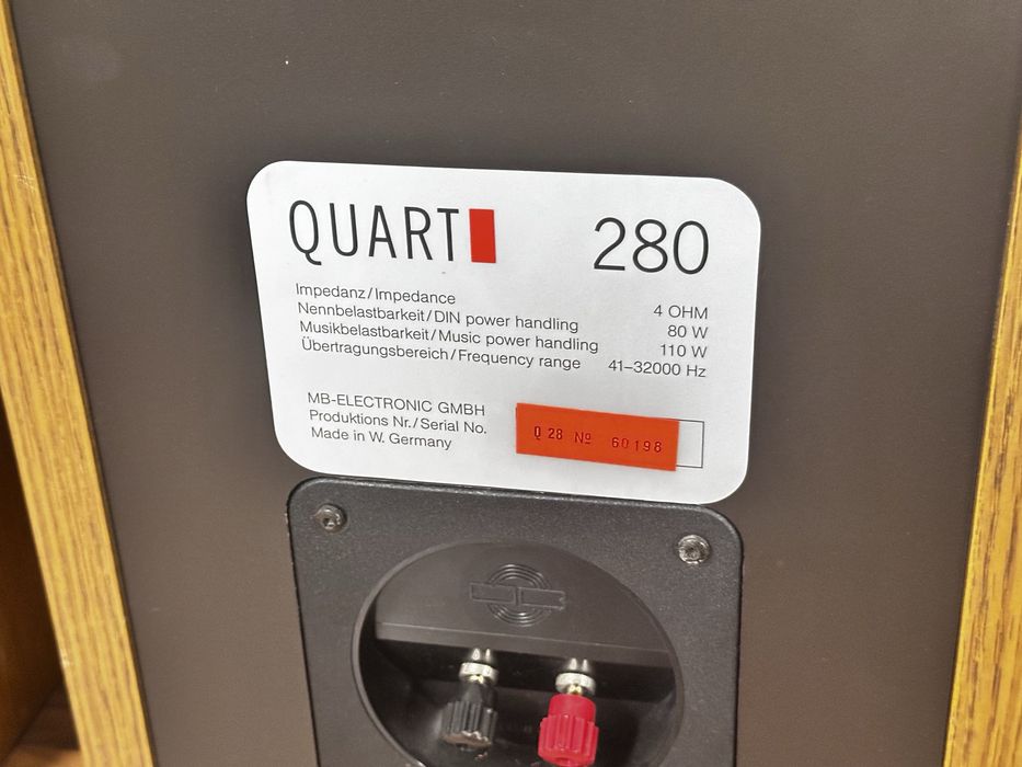 MB Quart 280 audiofilskie kolumny audio, super stan