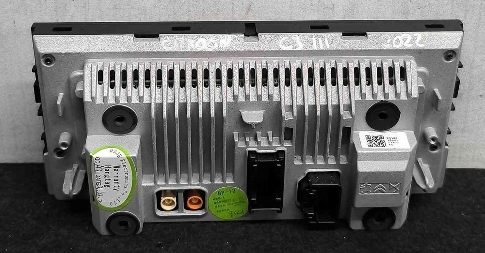 Rádio / Auto Rádio 9850558480 - CITROËN C3 III Van