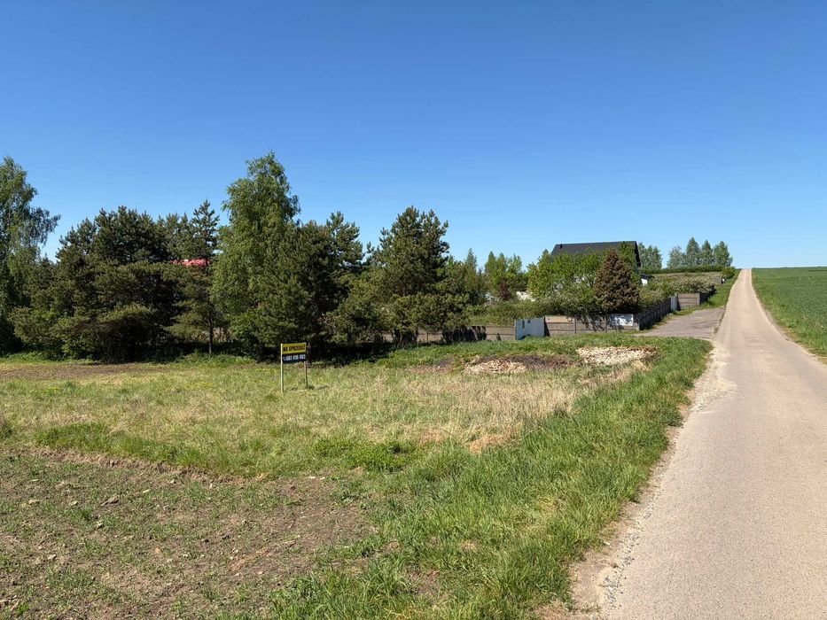 Działka budowlana Kiełkowice ul. Łąki 1240 m² media, las, dojazd drogą asfaltową, Jura Krakowsko-Częstochowska, 5km od zamek Ogrodzniec - Widok 5