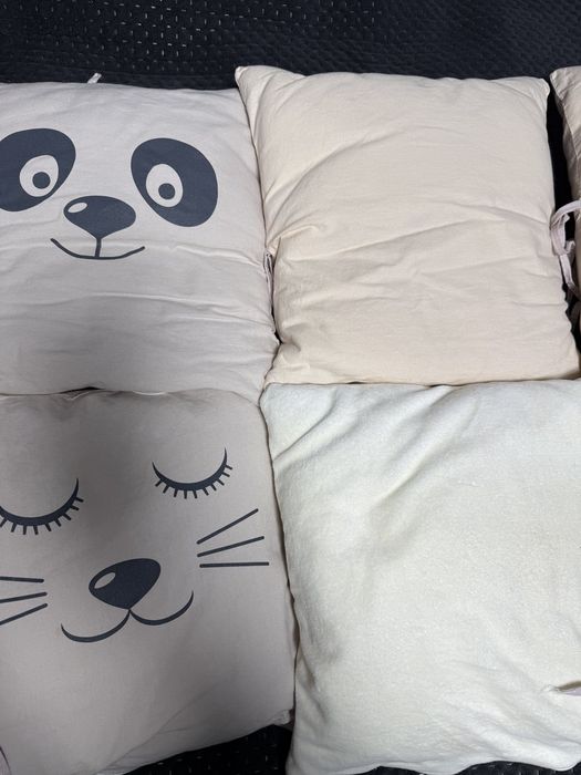 Подушки-бортики в дитяче ліжечко