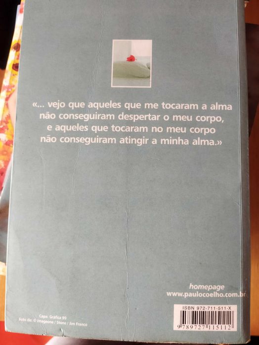 Livro Onze Minutos de Paulo Coelho