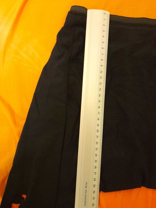 Komplet spódnica asymetryczna + crop top niezależny projektant Gotwear