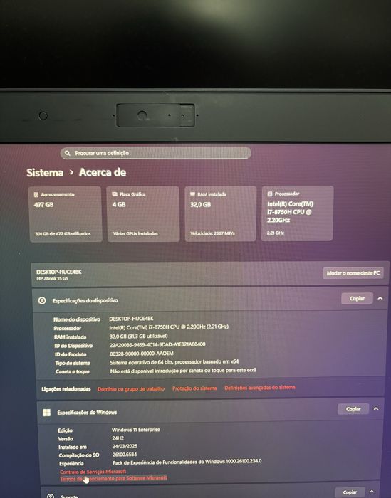 HP zbook fury g5 - Workstation