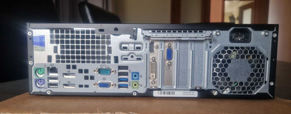 HP prodesk Core I5 8Gb 240Gb SSD NVidia geforce hdmi Win11 wifi
